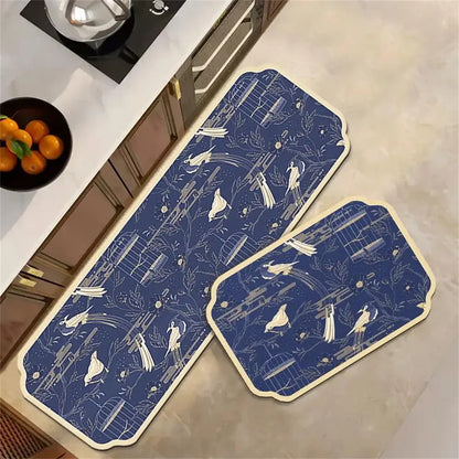 Non-Slip Kitchen & Living Room Floor Rug – Long Area Mat for Entrance, Home Decor