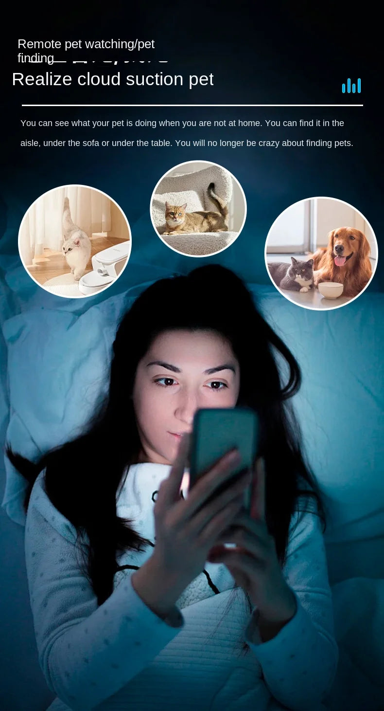 1080P HD WiFi PTZ IP Camera – Smart Home Security Robot with Auto Tracking for Baby & Pet Monitoring