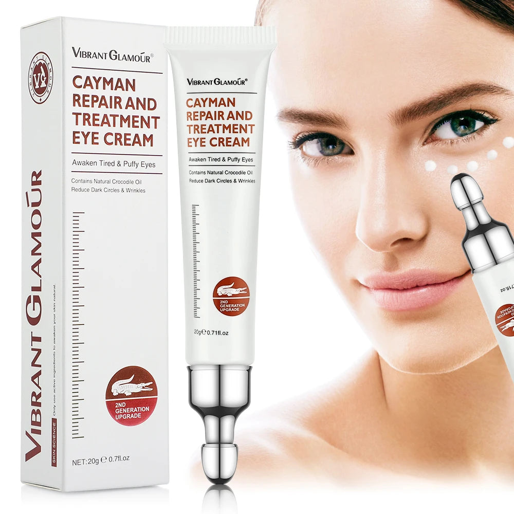 Peptide Collagen Eye Cream — Anti-Wrinkle, Anti-Aging, Dark Circle & Puffiness Removal, Hydrating Eye Care for Bags