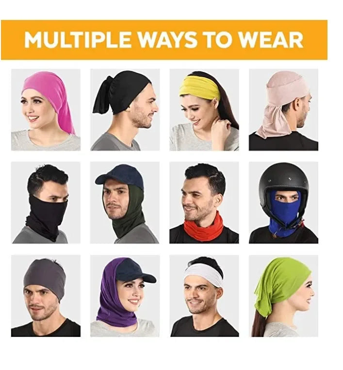 Merino Wool Neck Gaiter - Lightweight Warm Ski Scarf Wrap for Men & Women