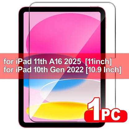 Tempered Glass Screen Protector for iPad — Shatterproof Protective Film for iPad Air 11, 11th & 10th Gen, 11–13-inch Models