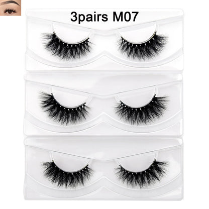 Visofree 13mm 3D Mink Eyelashes – Natural Long Handmade Cruelty-Free False Lashes for Makeup G04