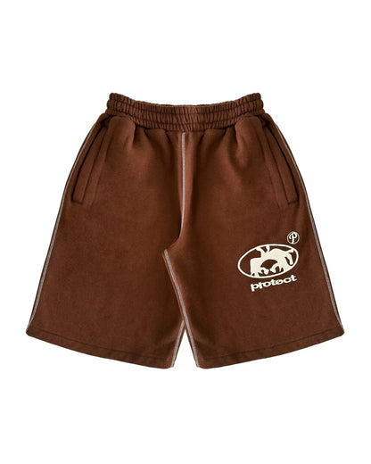 Men’s Y2K Grey Cotton Cargo Shorts - Baggy Hip-Hop Streetwear Casual Summer Style