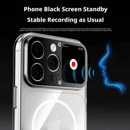 Dynamic Smart Screen iPhone Case - Intelligent Touch Display with Photo Transfer & Video Playback for iPhone 16 Pro Max