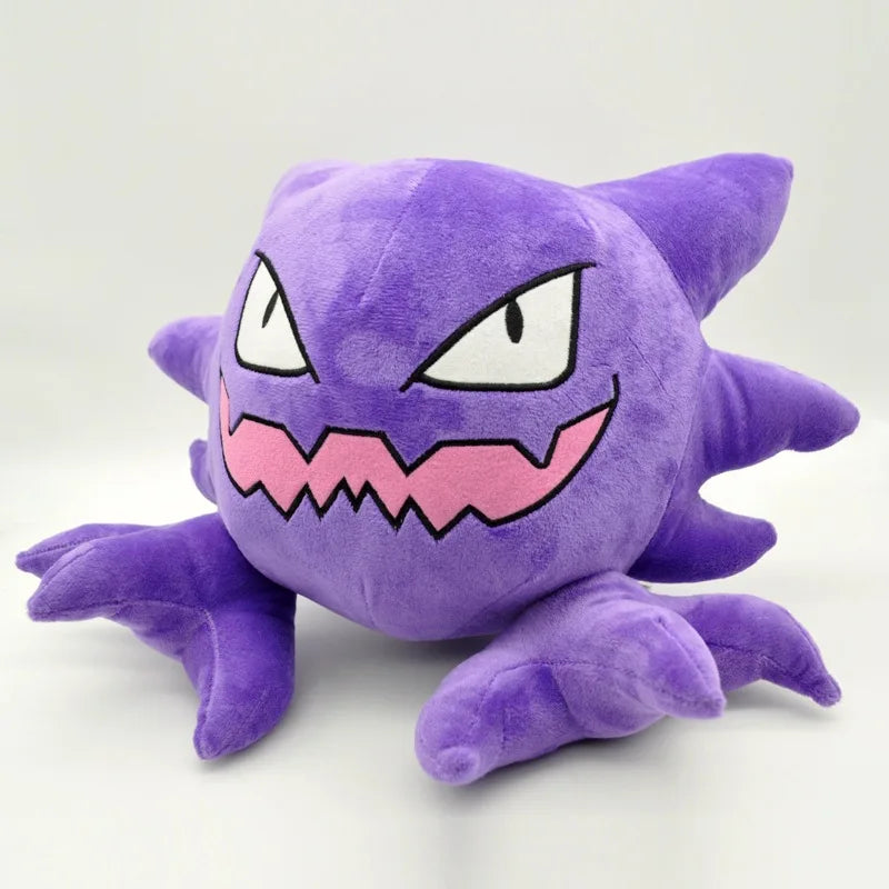 Pokémon Kawaii Plush Toys — Gengar, Haunter, Psyduck, Pikachu Stuffed Dolls, Anime Fire-Breathing Dragon Peluche Gift