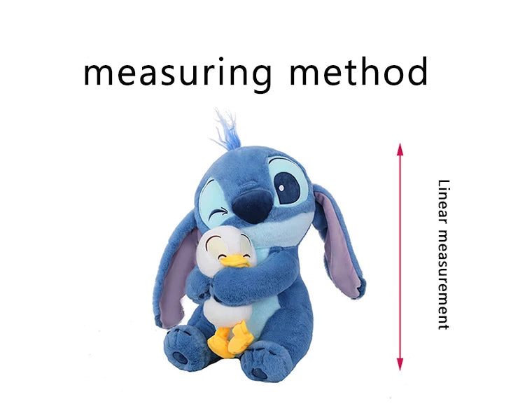 Disney 30cm Lilo & Stitch Plush Toys – Cute Anime Plushies & Donald Duck Stuffed Ornaments for Kids Christmas Gift