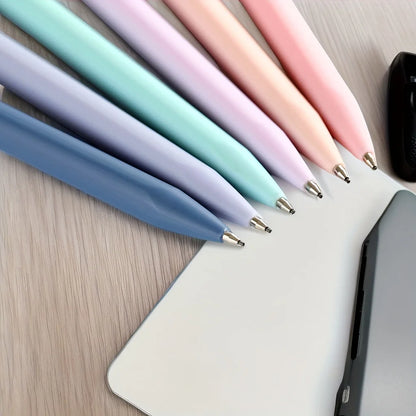 12/6-Piece Pastel Mechanical Pencil Set – Cute Aesthetic Retractable Colored Pencils
