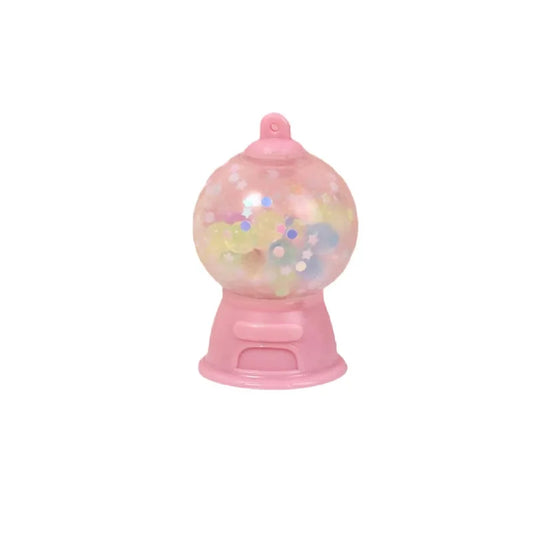 2024 Kawaii Gacha Machine Squish Toy – Soft TPR Rubber Beads Pinch Toy for Kids