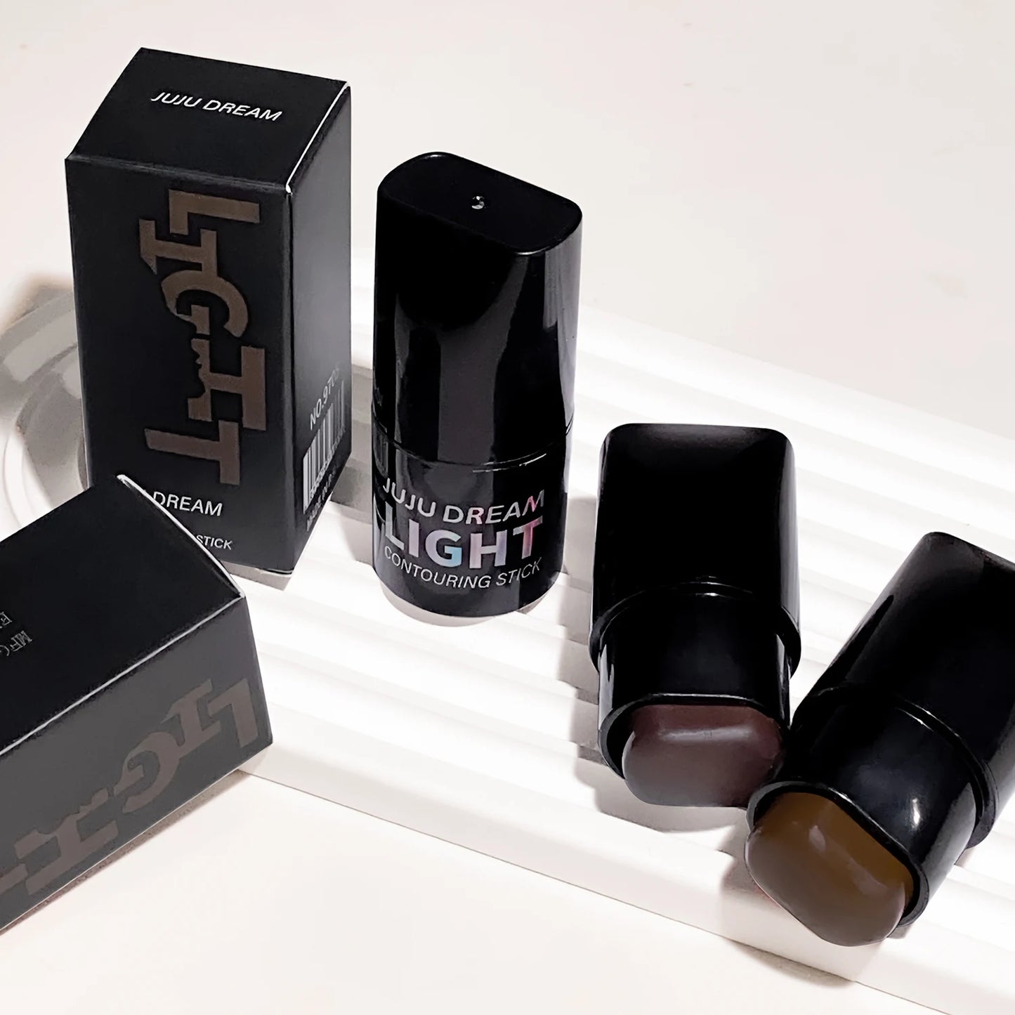 High-Light Trimming Stick Contour Shadow Cream - Natural Nude Makeup, Three-Dimensional Brightening Lying Silkworm Contour Stick