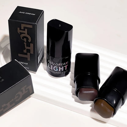 High-Light Trimming Stick Contour Shadow Cream - Natural Nude Makeup, Three-Dimensional Brightening Lying Silkworm Contour Stick