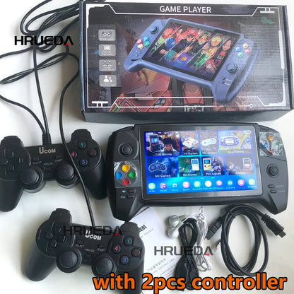 7.0" Retro Handheld Game Console - Dual Joysticks Classic Gaming Player for PS1, GBA, NES & FC Games