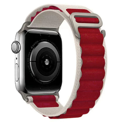 Alpine Loop Nylon Sport Strap for iWatch — Compatible with Series 4–10, 42/46/49mm Bands