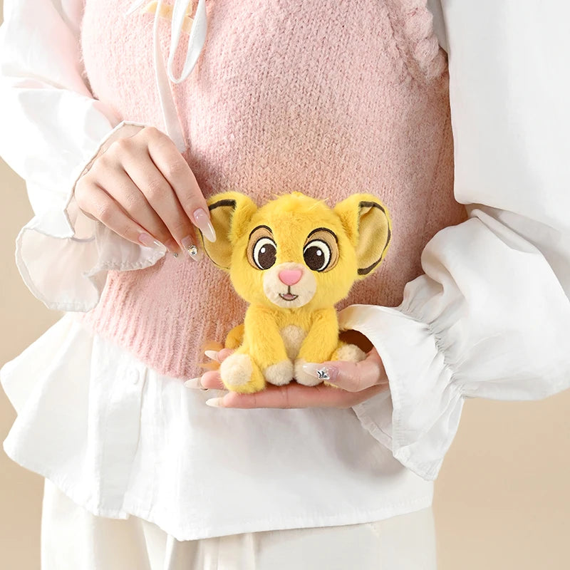 Disney Simba Plush Toy - 11cm Cute Baby Lion Stuffed Pendant Doll & Birthday Gift