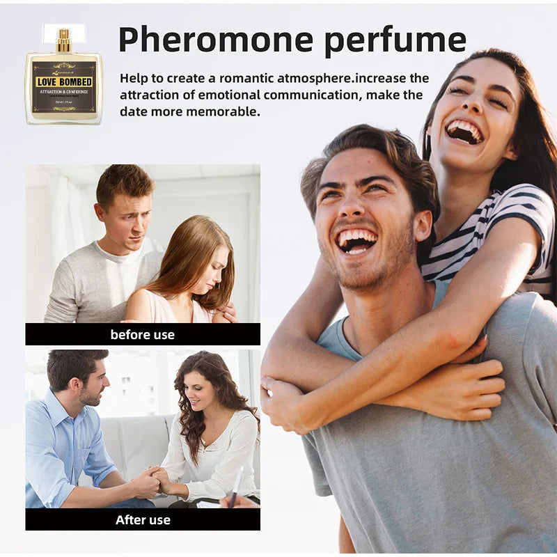 Pheromone Cologne for Men, Light Fresh Fragrance to Attract Women, Business Gentlemen’s Sexy Eau De Toilette
