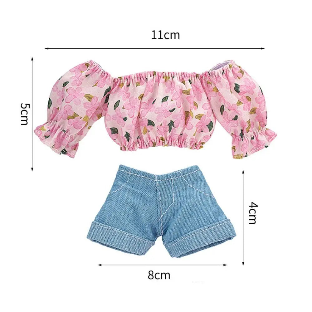 11.5" Doll Clothes Set – Knitted Sweater, Pants, Hat & Shoes for 30cm 1/6 BJD Dolls Accessories