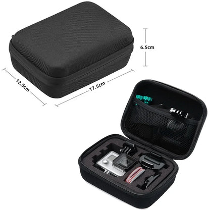 Protective Carrying Case Storage Bag for GoPro Hero 4–13, SJCAM, AKASO, DJI Osmo Action Camera Accessories