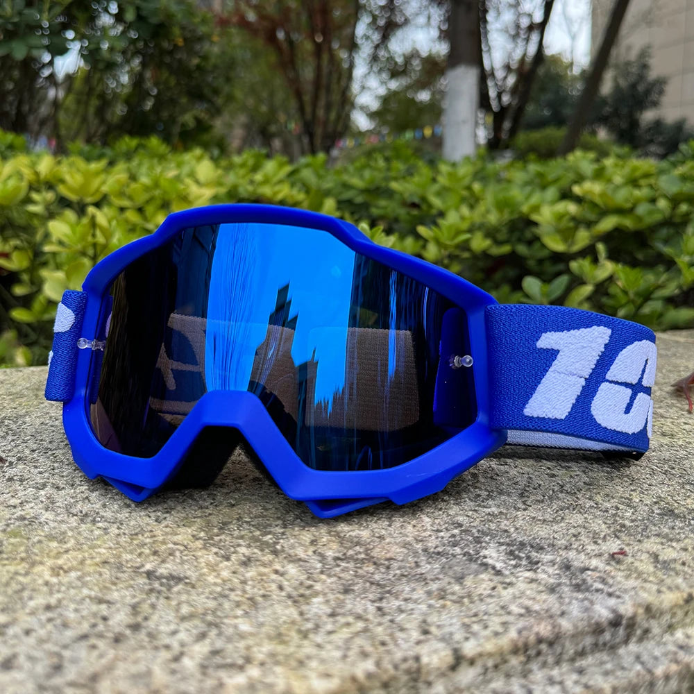 MX Motorcycle Goggles – Motocross Off-Road Windproof Glasses for Men, MTB ATV Cycling Racing