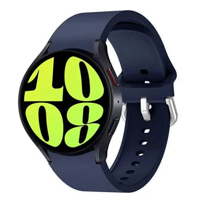 Samsung Galaxy Watch Silicone Sport Band - Replacement Strap for Galaxy Watch 4, 5, 6, 7, 5 Pro and Classic 40mm, 44mm, 45mm