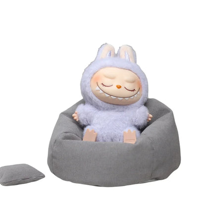 Labubu Mini Sofa for BJD Dolls – Plush Seat Decoration V2, Universal Kids’ Toy & Birthday Gift