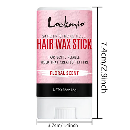 Professional Styling Wax for Women – Anti-Frizz Pomade, Smoothing Hair Mud, Messy Hair Control Rod for Natural Wigs