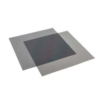 18 × 18cm Polarizing Film Sheet - LCD Screen Repair Polarizer for Watches, Multimeters and Calculators