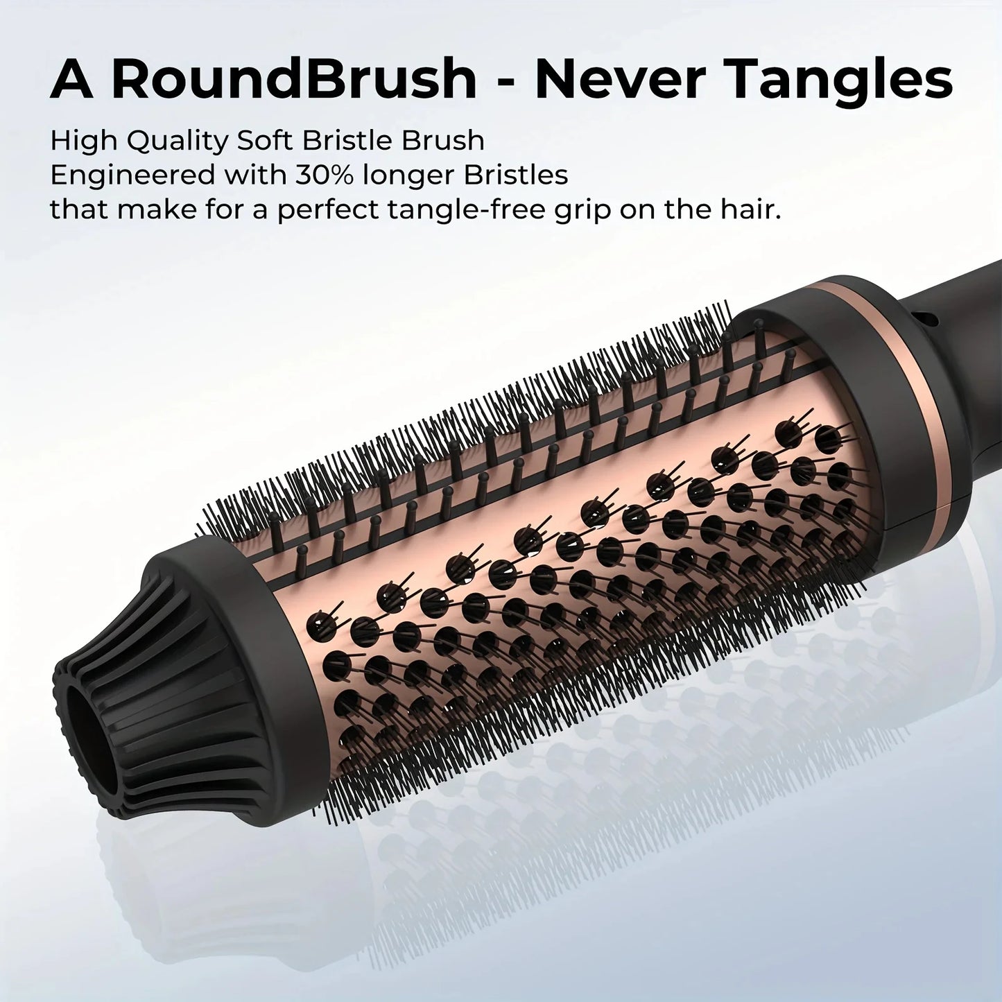 Electric Hair Curler & Straightener Hot Comb Brush – Professional Anti-Scald Thermal Styling Tool Valentine Gift Hair Tool