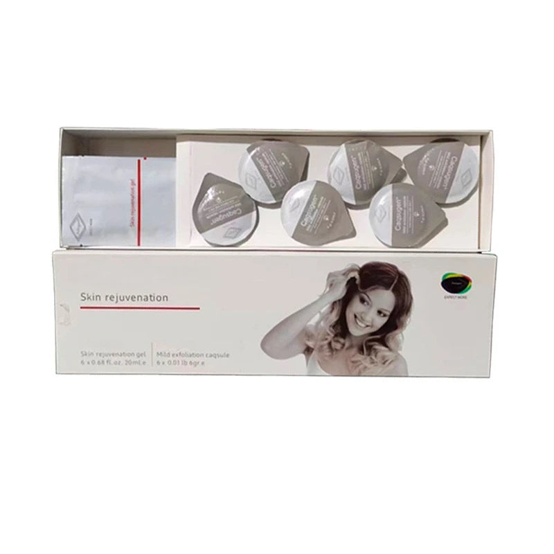 CO2 Bubble Facial Pods - Oxygenation, Exfoliating Scrub & Deep Facial Cleansing Capsules for Glowing Skin Machine