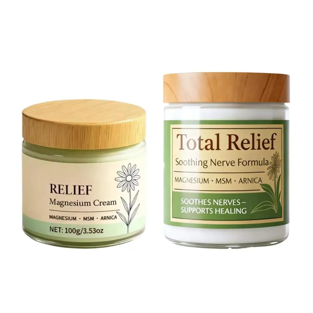 Natural Magnesium Soothing Cream - Muscle Comfort, Tension Relief & Daily Relaxation Care