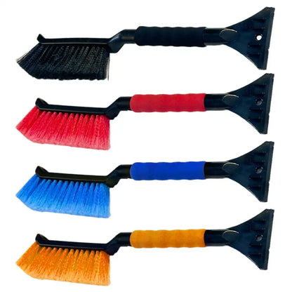 2-in-1 Car Snow Brush & Ice Scraper – Ergonomic Foam Grip for SUV & Car Windows