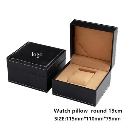 Custom Logo Watch Storage Box – Professional Packaging Case for Business, Transport & Personal Gift Use