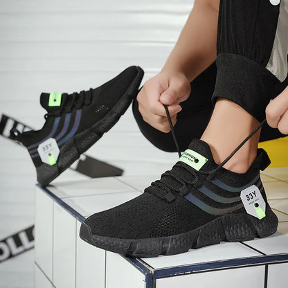 2024 Men's Breathable Sneakers – Comfortable Casual Running & Tennis Shoes for Summer