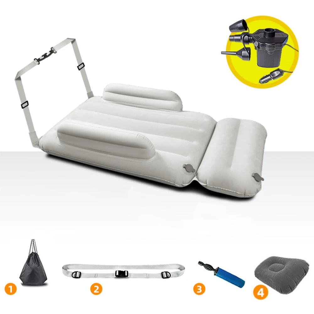 Baby & Child Inflatable Air Mattress – Travel Car, Plane & Train Back Seat Sleeping Bed