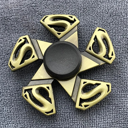 Bronze Metal Alloy Fidget Spinner R188 – Silent Hand Gyro Stress Relief Toy for Kids & Adults