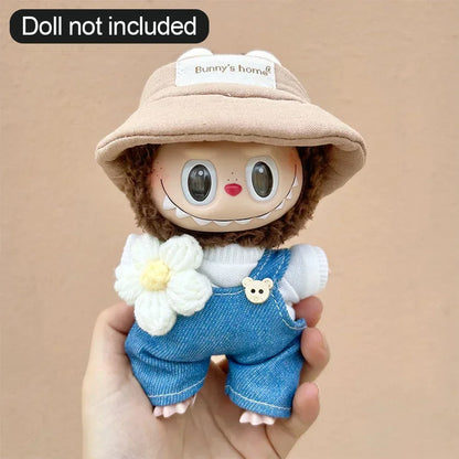 Ropa Labubu Animal-Themed Overalls – Cute Monkey, Bear & Rabbit Bib Pants Costume, Macaron Outfit for Kids