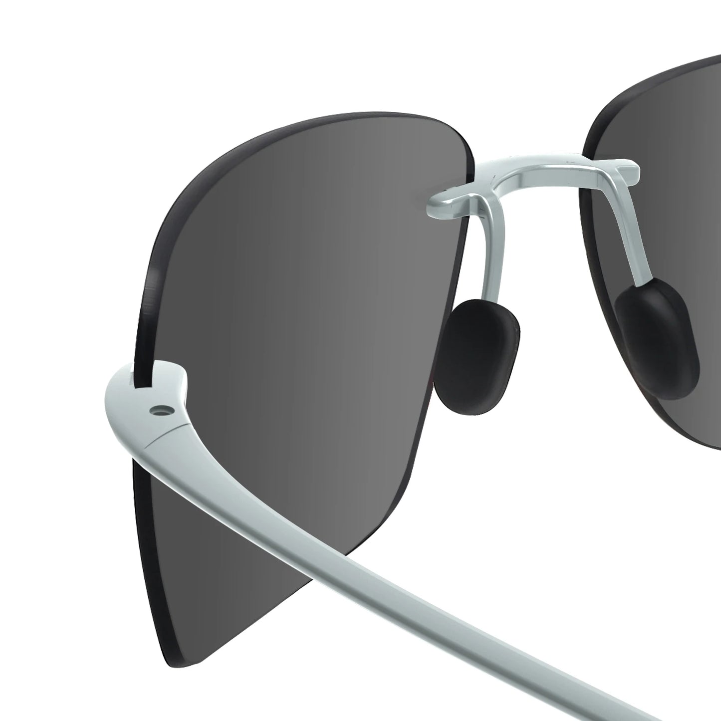 MAXJULI Polarized Sunglasses for Men & Women - Designer Fashion, Rimless Sports & Driving Eyewear (MJ8009)