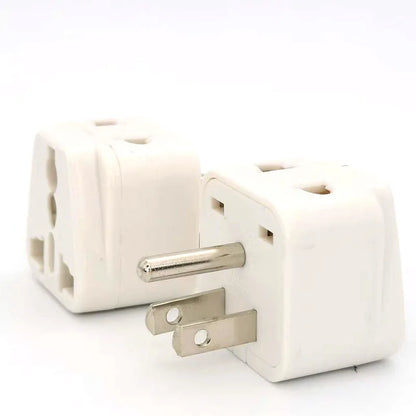 Universal 2-in-1 Travel Adapter Plug – Japan, America, EU, UK, AU to US Type A/B Charger for Canada & Thailand