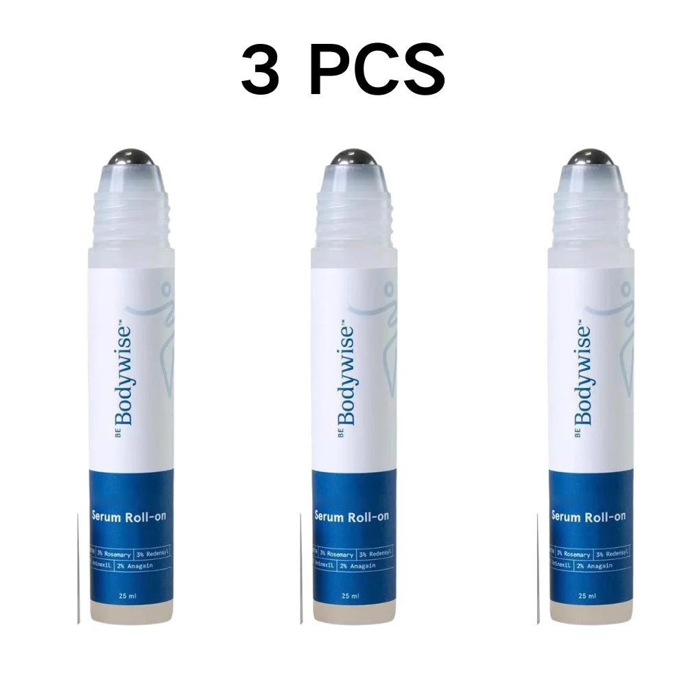 Bodywise Rosemary Hair Care Roll-On Serum - Anti-Frizz, Oil-Control and Hair Strengthening Essence