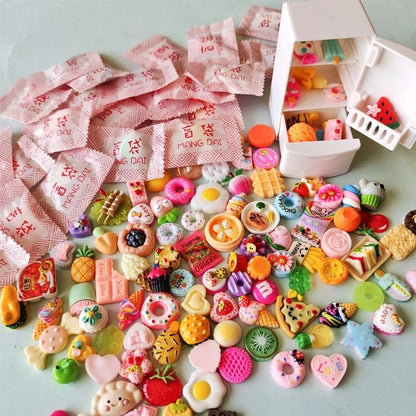 Mini Food & Beverage Blind Box – 5/20/40pcs Creative Kitchen Decor Toys & Party Gifts for Kids