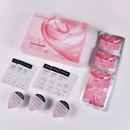 Glam Revive 3.0 Hydrate Detox Serum Pods - CO2 Serum Capsules for Oxygen Bubble Pen & Aqua Facial Skincare Machines