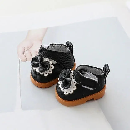 17cm LABUBU Cotton Doll Shoes - Casual Sports Footwear for Dolls, Accessories for Labubu Outfits (Only shoes)