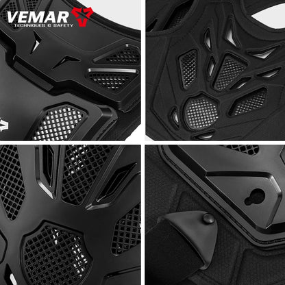 Motorcycle Motocross Racing Vest – Adult Off-Road Armor Chest Protector for Dirt Bike Safety