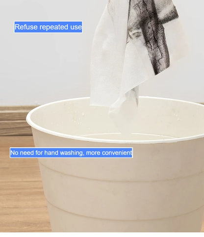 30/200 Pcs Dust Removal Paper Cloths | Disposable Electrostatic Mop Pads for Floor & Tile Cleaning | Household Cleaning Supplies
