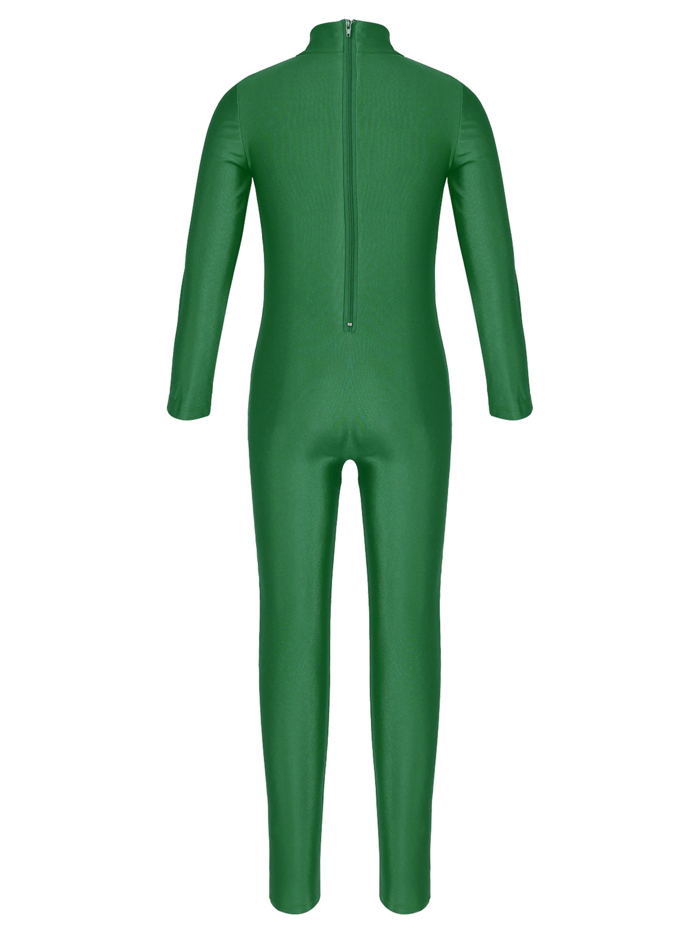 Kids Girls Full Body Gymnastics Bodysuit, Ballet Dance Jersey Leotard, Jumpsuit Sports Unitard, Children Dancewear and Sportswear