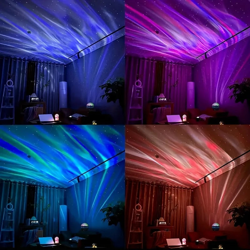Northern Lights Star Projector - LED Galaxy Night Light with Remote Control for Bedroom & Party Decor