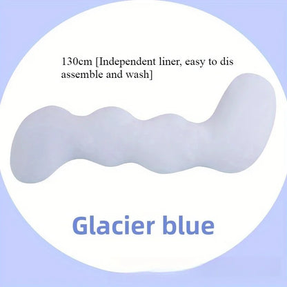 Ice Silk Cooling Body Pillow - Summer Sleeping & Leg Hugging Pillow for Women