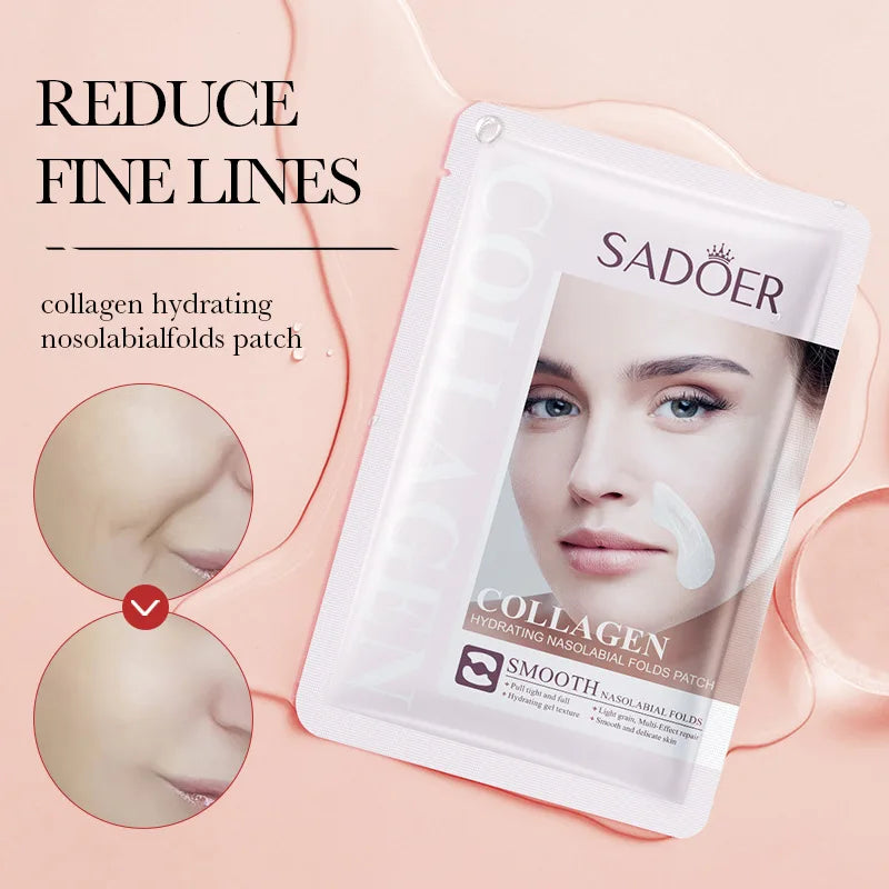 Hydrocrystalline Firming Facial Patch - Anti-Aging Nourishing Mask for Fine Lines & Sagging Skin, Korean Facial Care Product