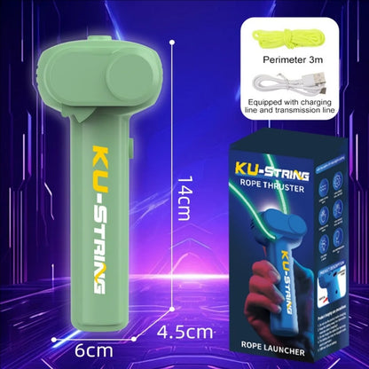 Glow-in-the-Dark Electric Rope Thruster — Fun Outdoor Decompression Toy for Kids, Cats & Pets