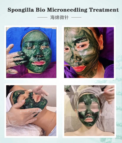 10pcs Sponge Microcrystal Freeze-Dried Powder Collagen Regeneration Sponges – Natural Biological Extract for Skin Cell Renewal
