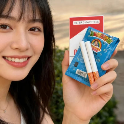 Funny Cigarette Box Toy - Novelty Photo Prop Bubble Machine Party Gift
