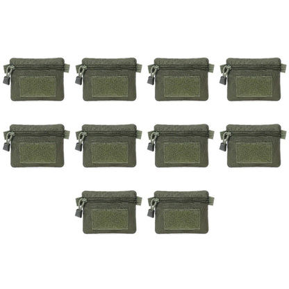 Outdoor Waterproof EDC Molle Wallet — Portable Travel Zipper Waist Pouch for Camping, Hiking & Hunting